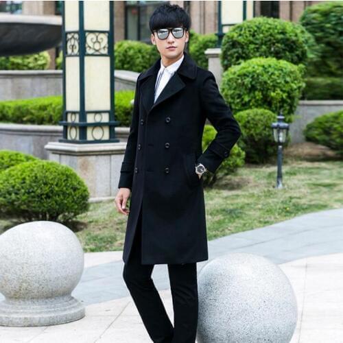Мужские кашемировые пальто ZHQUNHUU China At AliExpress