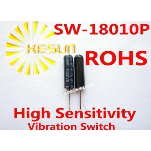 1000PCS/LOT SW-18010P Sealed High Sensitivity Vibration switch / shaking switch / vibration sensor