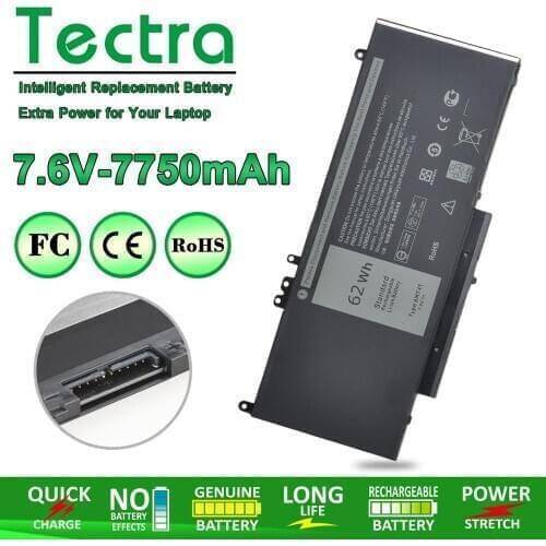 7.6V 62WH G5M10 Laptop battery for DELL Latitude 14 5000 series ( E5450) E5550 E5570 6MT4T OR9XM9 8V5GX O8V5GX 7V69Y