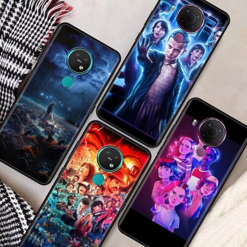 Ciciber Stranger Things Luxury Phone Case for Nokia 5.4 7.2 3.4 5.3 2.3 3.2 8.3 5G 2.4 2.2 4.2 1.3 1.4 C20 G20 X20 Cover Coque