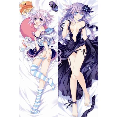 Anime Cartoon Date A Live Peachy Poly Microfabric 2 Way Double Bolster Hugging Pillow Case Cover Pillowcase