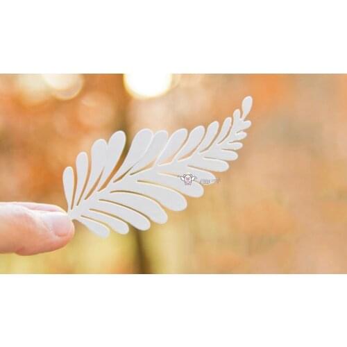 Mmao Crafts Metal Steel Cutting Dies New Leaf decoration Stencil For DIY Scrapbooking Paper/photo Cards Embossing Dies