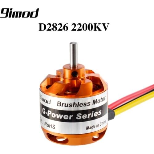 New Arrival 9imod D2826 Brushless Motor 1400KV 2-3S For RC Aircraft Multi-copter Outrunner Motor