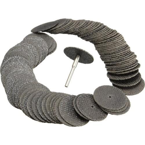 New 100Pcs 32mm Fiberglass Reinforced Cut Off Wheel Discs For FIT Rotary Tool