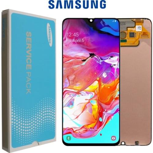 ORIGINAL 6.7'' SUPER AMOLED LCD Display For Samsung Galaxy A70 LCD A705 A705F SM-A705MN Display Touch Screen Digitizer Assembly