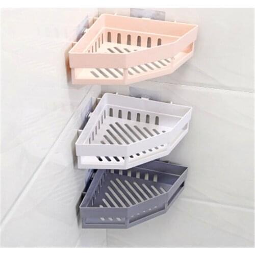 Plastic Bathroom Shelf Organizer Snap Up Corner Shelf Bathroom Corner Shelf Shower Storage Wall Holder Shampoo Holder Shelves