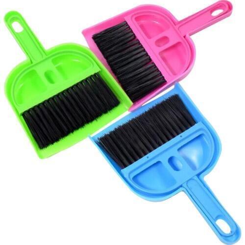2pcs Portable Hygiene Clean Pet Cat Dog Brush Pet Feces Shovel Broom Dog Feces Toilet Clip Pet Dog Accessories Wholesale Sales