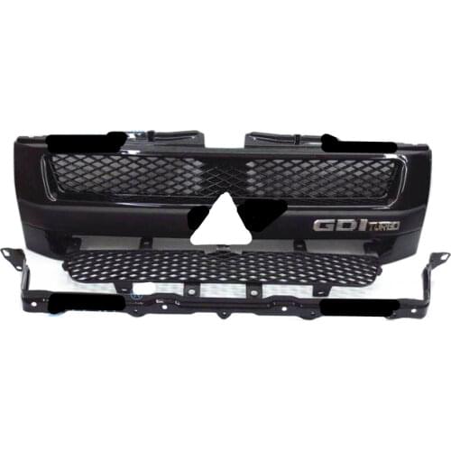 Front Bumper Grille for Mitsubishi Pajero Mini Bumper Net for Montero Pinin White Silver Black Grille for Shogun IO