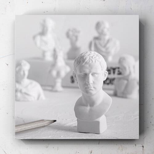 World Famou Statue Mini Figure Moliere/Venus Plaster Figure Decoration Resin Bust Sketch practice Model / resin sculpture/Crafts