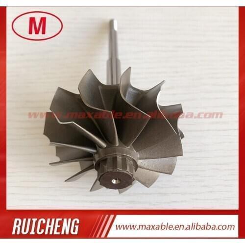 TD06H-16M 58.5/67.2mm 12 blades 316402 5I7589 5I-7589 49179-08600 turbine wheel&shaft for Turbo 49179-02230 5I-7952