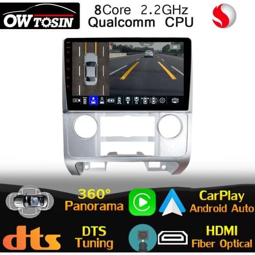 Qualcomm 8Core Android For Ford Escape Mazda Tribute Mercury Mariner 2007-2012 DTS HIFI DSP Car GPS Radio CarPlay Auto HDMI WiFi