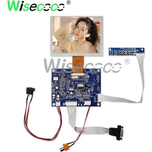 VGA AV Controller Board 5inch lcd screen 640x480 LCD Screen ZJ050NA-08C