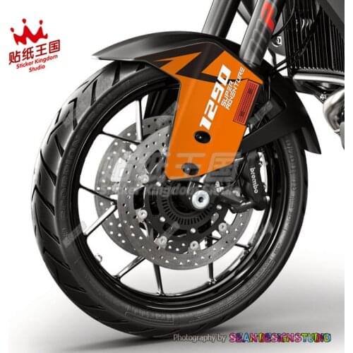 1 pair For KTM 2017-2020 1290 ADV SUPER ADVENTURE R kit Fender PARAFANGO Motorcycle Decal Waterproof Sticker