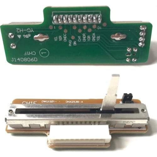 2pcs Channel Fader DWG1521 CH1 Channel 1 For DJM 600 DJM600 DJM-600