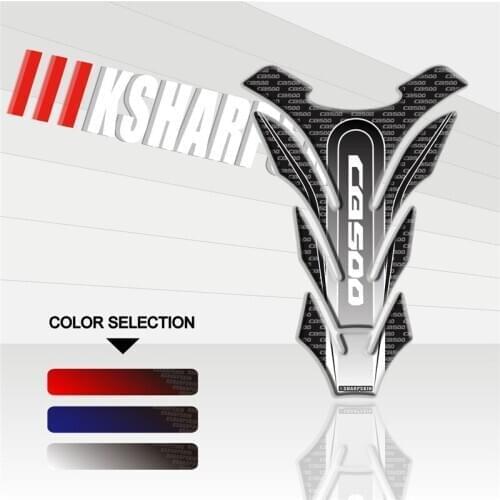 Motorcycle 3D fuel tank pad sticker protective decorative decals For HONDA CB500 Fish bone Protective Decal cb 500