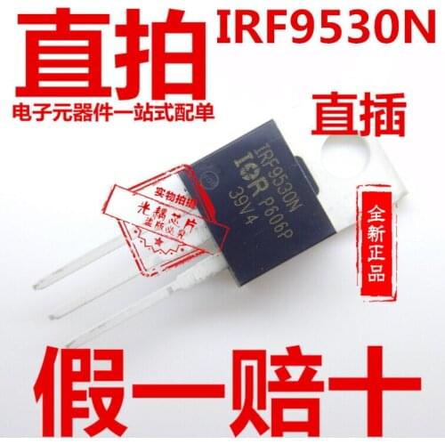 5/PCS NEW Original TO-220 P-Channel MOS Field Effect Transistor Irf9530n