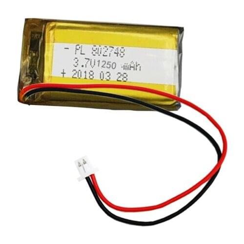 802748 3.7v 1250mAh car purifier LED wireless remote control lithium battery