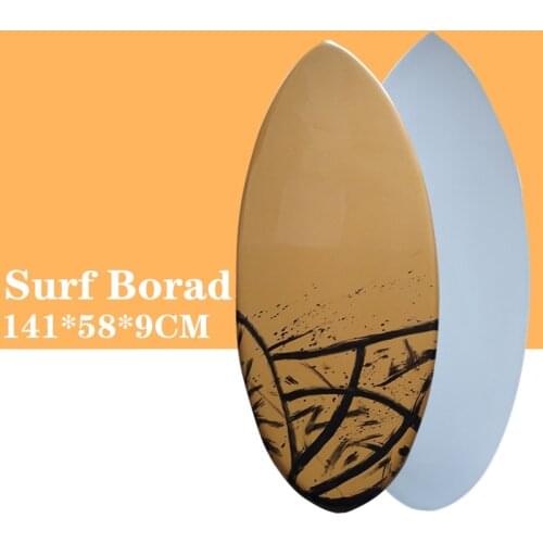 Skimboard Surf board in Surfing 2021 New style Brown with Black color surfboard Let you have a great surfing experience