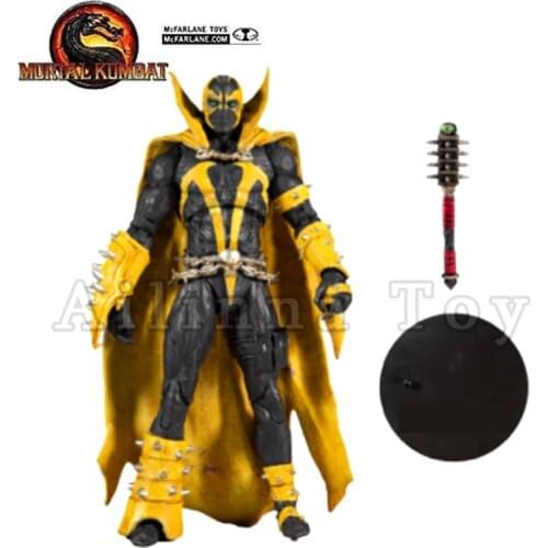 [Exclusive]McFARLANE 7inches Action Figure Mortal Kombat Spawn Anime Model For Gift Free Shipping