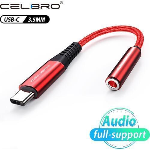 USB Type C to 3.5mm Jack Cable AUX Cable USB C to 3.5 mm Jack Audio Cable Type C Headphone Adapter for Samsung Galaxy S20 Ultra