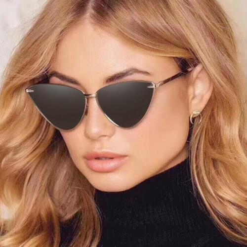 Small Cat Eye Sunglasses Women Retro Cool Sexy Triangle Sunglass Female Fashion Ocean Film Cateyes Sun Glasses UV400