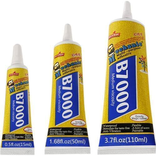 MECHANIC B7000 Multipurpose Glue Industrial Adhesive DIY Jewerly Crystal Rhinestone Fix Toys Crafts Screen Nail Phone Screen Gel