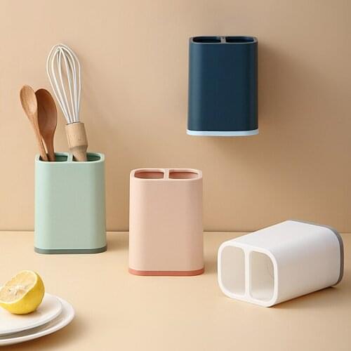 Wall Mounted Cutlery Holder For Kitchen Chopsticks Cage Rack Anti-Humidity Basket Home Kitchen Utensils Spoon Storage Box