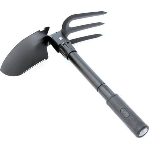 Small Foldable Multifunctional Folding Survival Shovel Rake Outdoor Survival Tool for Camping Set of Tools Camping