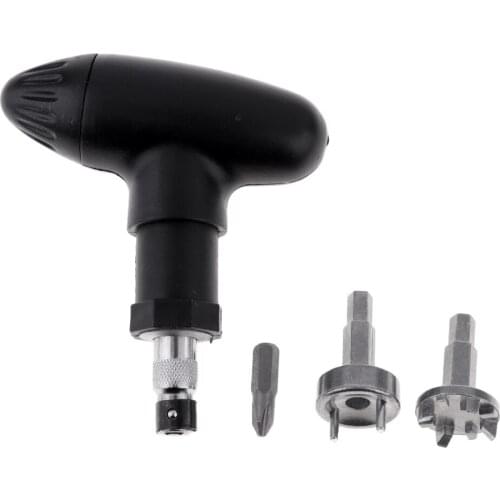 Pro Golf Shoes Spikes Remove and Replace Wrench Tools Twist Nail Puller Golf Accessories Training Aids with 3 Adapters