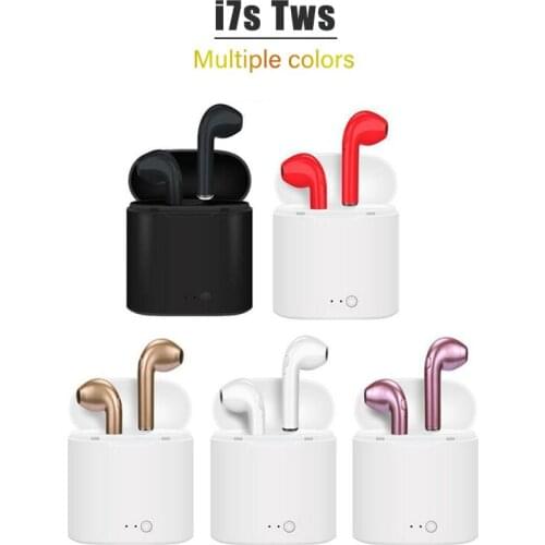 TWS i7s Bluetooth earphones music Headphones business headset sports earbuds suitable wireless Earpieces For smart phone