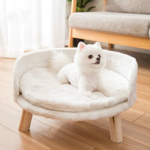 Spring and autumn four seasons pet sofa nest cat litter kennel dog bed Teddy warm winter supplies