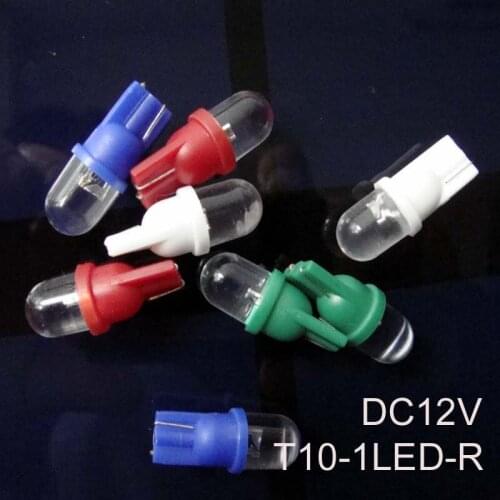High quality 12V T10 led instrument lights 12v auto led lights w5w 194 168 car led bulbs free shipping 1000pcs/lot