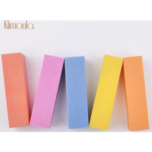 10pcs/lot Professional Nail Files Nail Sponge Buffing Block Grinding Polishing Cuticle Remover Nail Art Trimming Tools