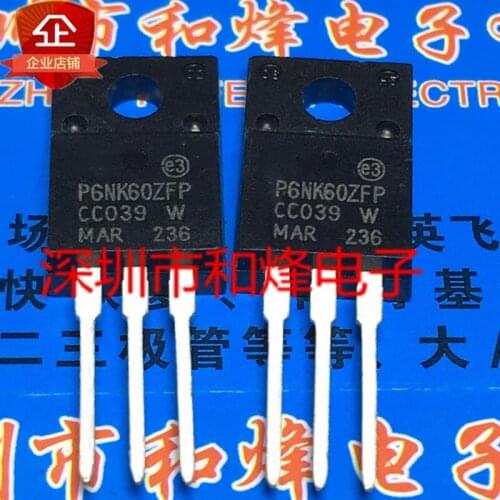 10PCS P6NK60ZFP STP6NK60ZFP TO-220F