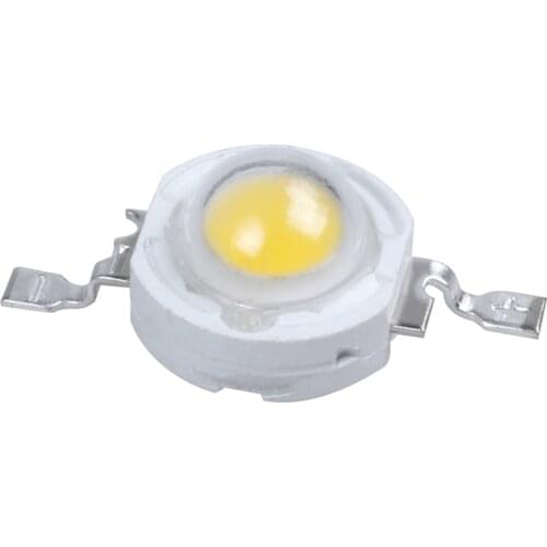 10 Pieces High Power 2 Pin 3W Warm White LED Bead Emitters 100-110Lm