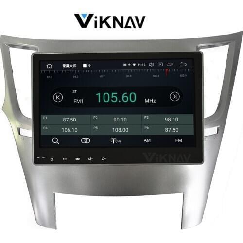 2DIN Android Car radio multimedia player For Subaru outback Legacy 2010-2014 car stereo autoradio auto audio GPS navigation