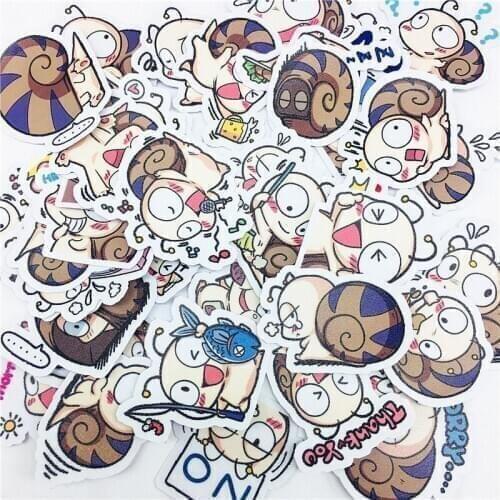 38 PCS Cute cartoon black cow everyday mini Stickers And Scrapbooking stickers book Student label paper sticker DIY Stationery