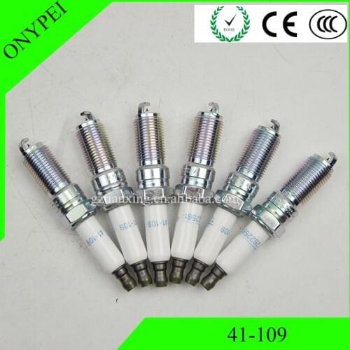 4-6pcs High Quality Spark Plug For XTS SRX CTS ATS Chevrolet gmcSaturn FORD SUZUKI HOLDEN OEM# 12622561 41-109