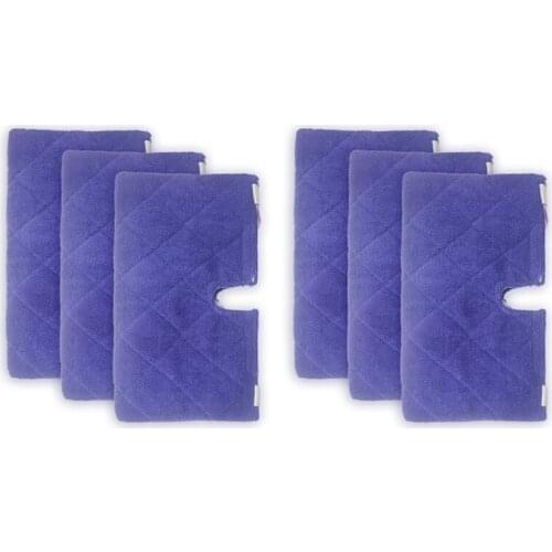 6PCS Replacement Dusting Pads for Shark Pocket Steam Mop Accessories S3550 S3901 S3601 S3501 Chenille Mop Pads