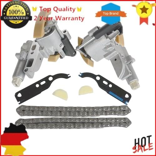 AP01 New For Audi A6 A8 Quattro VW Phaeton Touareg V8 4.2L New Timing Chain Tensioner Kit Left + Right
