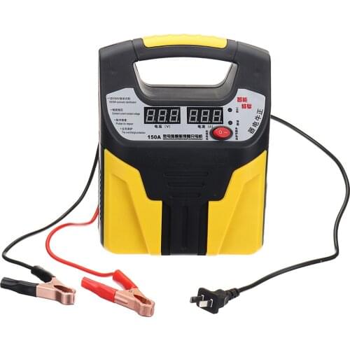 Car Charger 12V24V LCD Display 110V/220V 12V/24V Voltage Automatic Identification Eightfold Safety Protection 35AH-200AH Hot