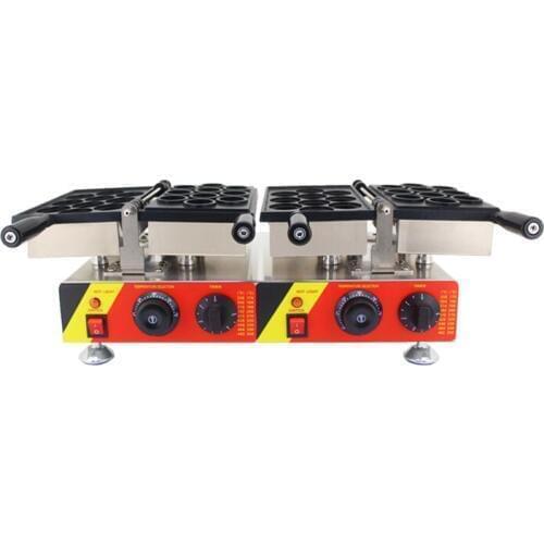 CE double head walnut shaped waffle machine egg waffle maker