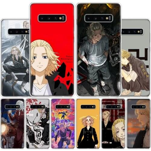 Japan Anime Tokyo Revengers Phone Casing For Samsung Galaxy S10 Plus S20 FE S21 Ultra Case Note 10 Lite + 9 8 S9 S8 S7 Edge J4 J