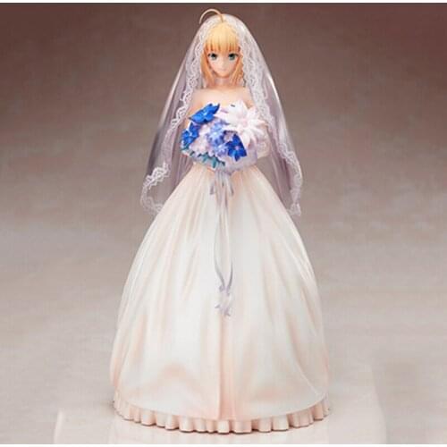 Fate/stay Night Wedding Action Figures PVC Brinquedos Collection Figures Toys Soldier Finished Product Model First Edition 25cm
