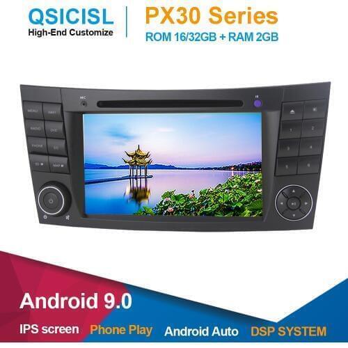 IPS 7" Android 9.0 car radio multimedia player for Mercedes-Benz W211 (2002-2008) 2 din car head unit dvd gps navigation stereo