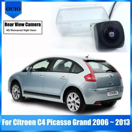 HD Rear View Camera For Citroen C4 Picasso Grand 2006 2008 2009 2010 2011 2012 2013 Waterproof Reverse BackUp Parking Camera
