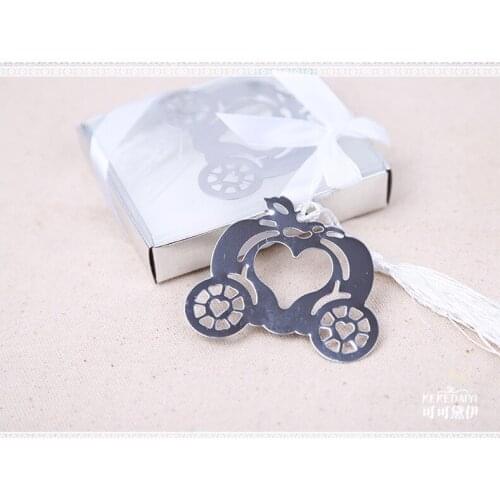Cinderella Pumpkin Carriage Bookmark Wedding Favors And Gifts Wedding Supplies Wedding Souvenirs Wedding Gifts For Guests