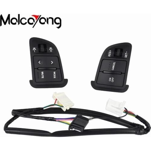 Multi function Steering Wheel Audio Cruise Control Buttons For Kia sportage with back light Car charge car styling