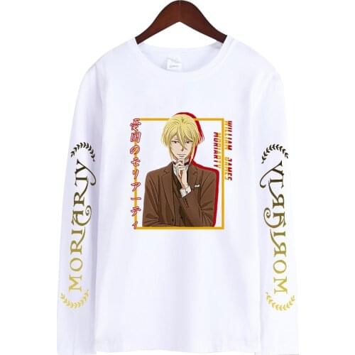 Moriarty the Patriot Women Long Sleeve T-shirts Casual Trendy Style Tshirts Streetwear Tee Shirts