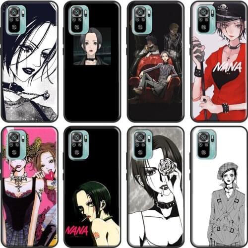 Nana Osaki Manga For Xiaomi Redmi Note 9 8 Pro 8T 9S 7 6 K40 10 Pro Case For Redmi 9A 8A 7A 9T 9C 9 Coque
